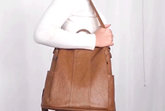 Handmade Anti-theft Leather Backpack - Jingpinlc