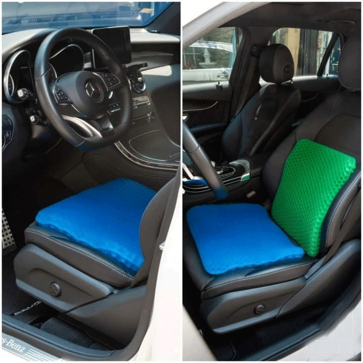 1617085474562206 日本超厲害黑科技【蜂窩凝膠坐墊】透氣舒適，緩震預防勞損，雞蛋都能保護