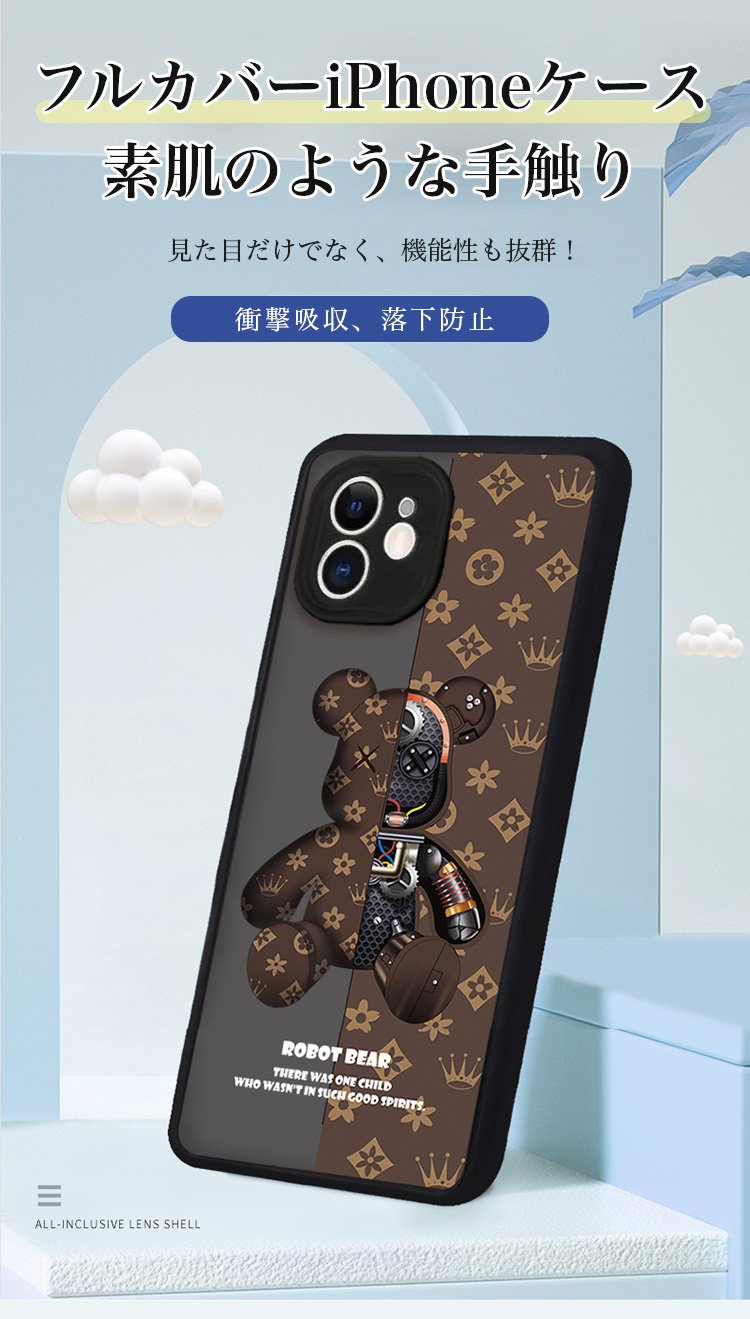 Iphoneケース 衝撃吸収 落下防止 フルカバー おしゃれ アニメキャラクター 時尚 超人氣 暢銷產品